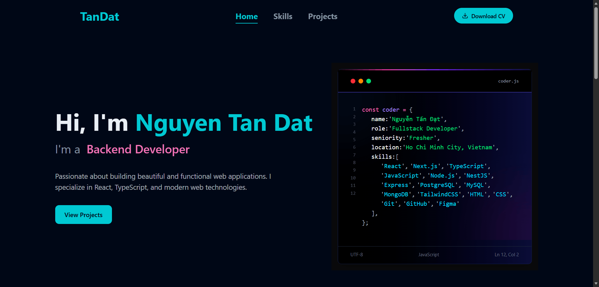 Portfolio Website